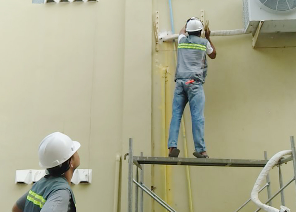 AC installation